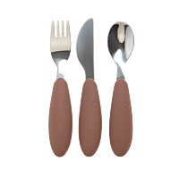 Bibs Cutlery Set Woodchuck