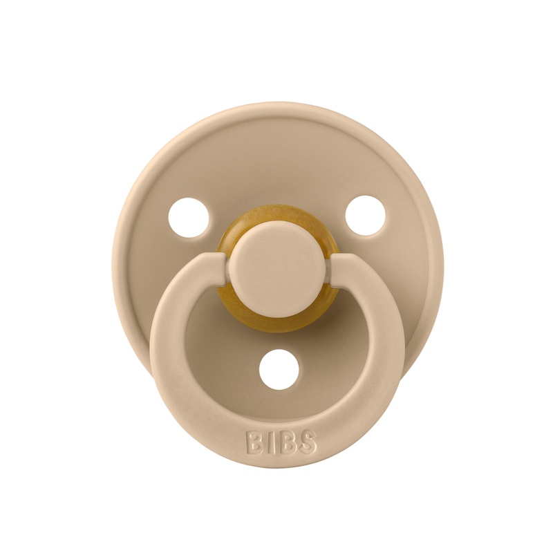 BIBS Pacifier Colour Latex Size 1 Taupe