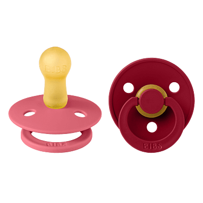 Bibs Colour Latex Coral and Ruby - Size 2