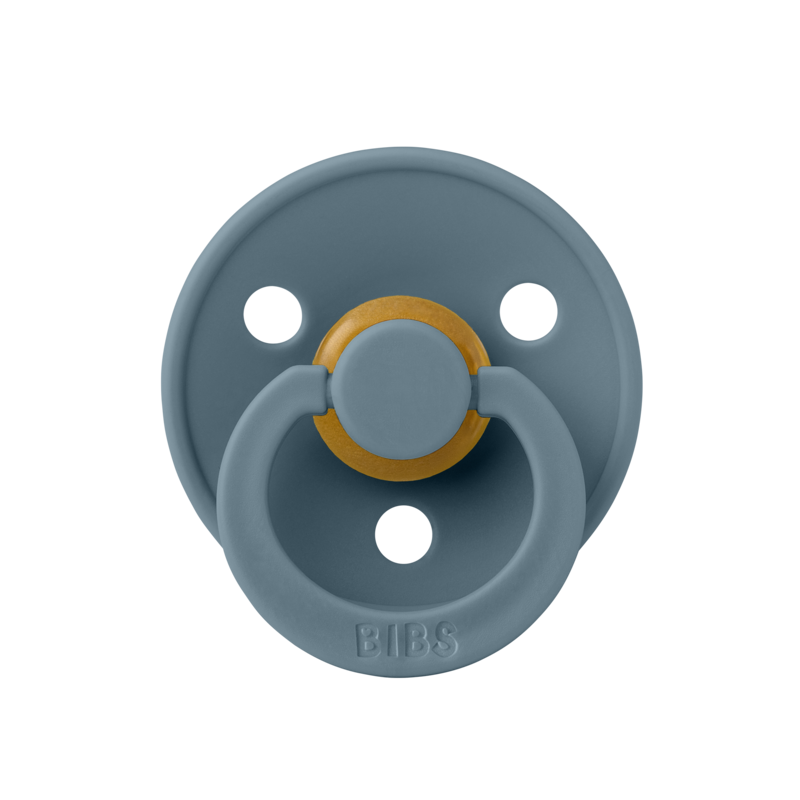 BIBS Pacifier Colour Latex Size 1 Symmetrical Petrol