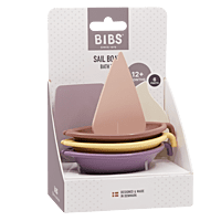 Bibs Sail Boats Pink Mix