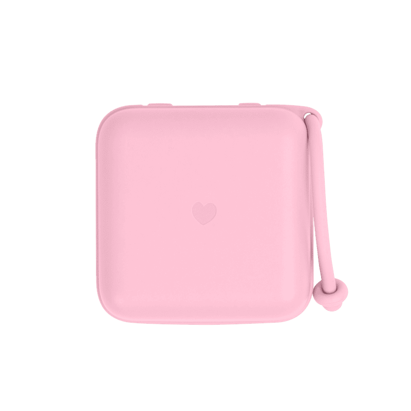 Bibs Pacifier Box Baby Pink Bibs Pacifier Box Baby Pink