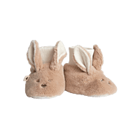 BIBS Baby Booties Kangaroo Vanilla/Ivory BIBS Baby Booties Kangaroo Vanilla/Ivory