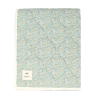 Bibs x Liberty Quilted Blanket Ivory