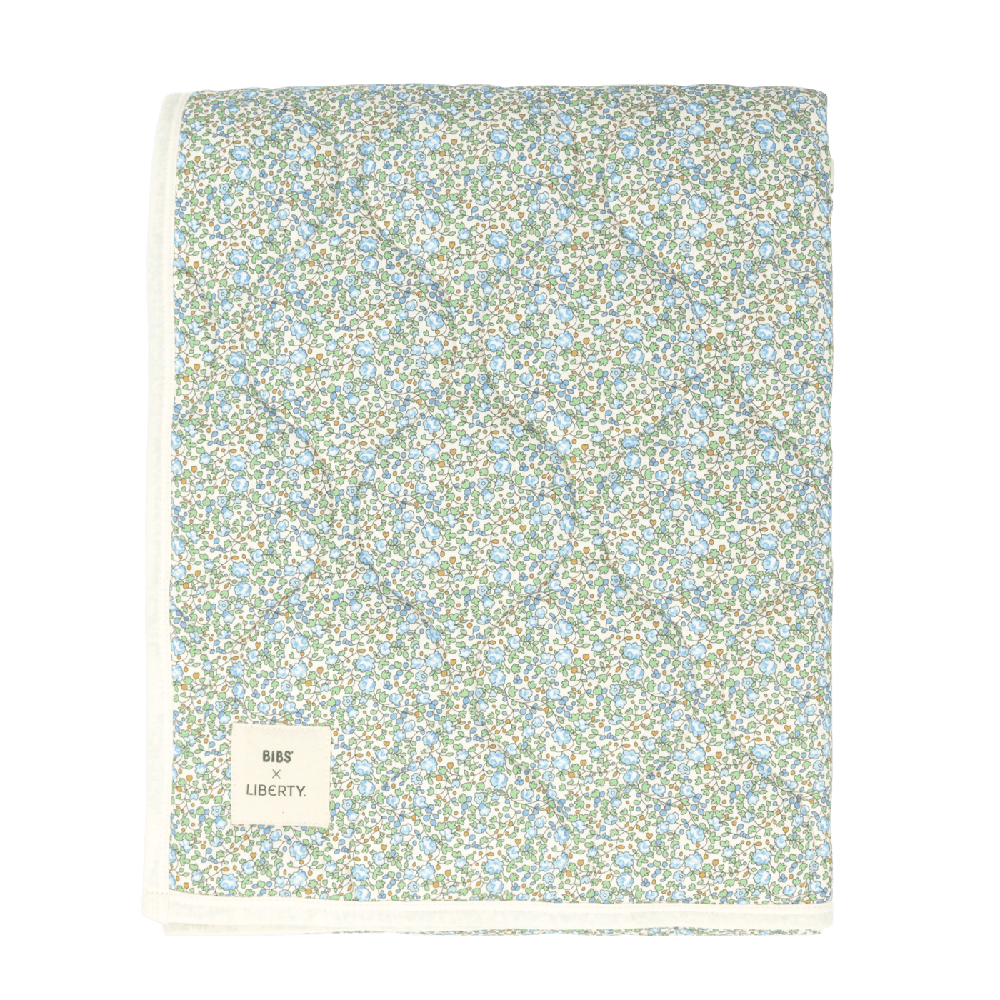 Bibs x Liberty Quilted Blanket Ivory Bibs x Liberty Quilted Blanket Ivory