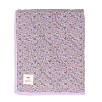 Bibs x Liberty Quilted Blanket Chamomile Lawn Violet Sky Bibs x Liberty Quilted Blanket Chamomile Lawn Violet Sky