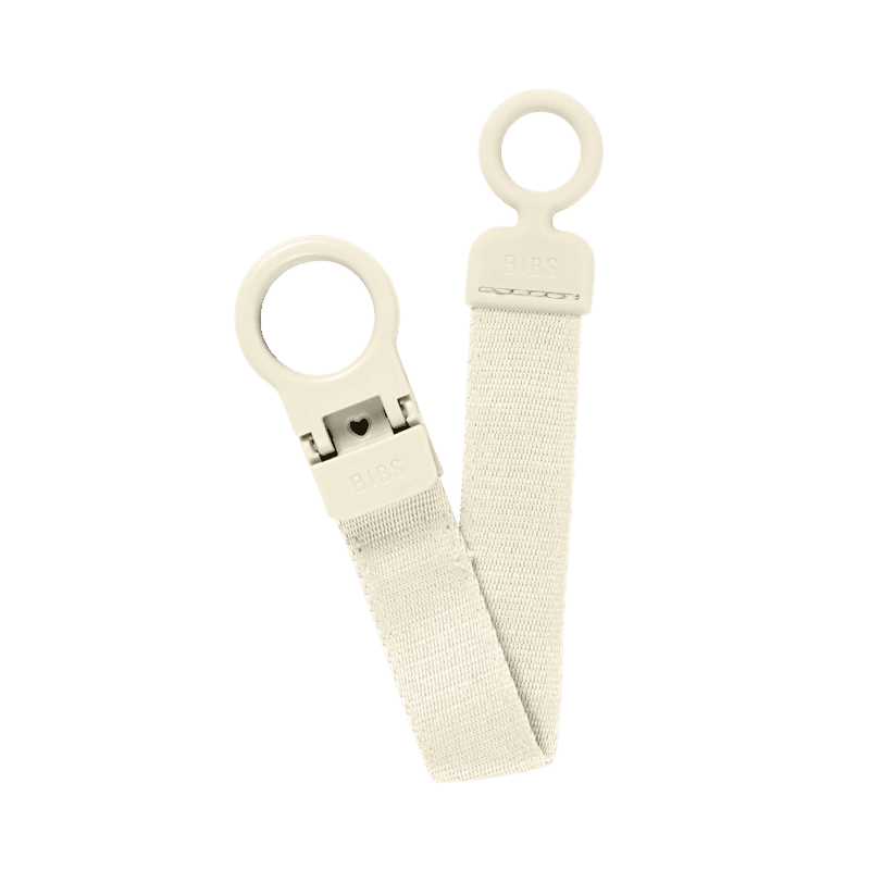 Bibs Pacifier Clip Loop Ivory Bibs Pacifier Clip Loop Ivory