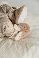 BIBS Baby Booties Kangaroo Vanilla/Ivory BIBS Baby Booties Kangaroo Vanilla/Ivory