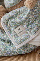 Bibs x Liberty Quilted Blanket Ivory